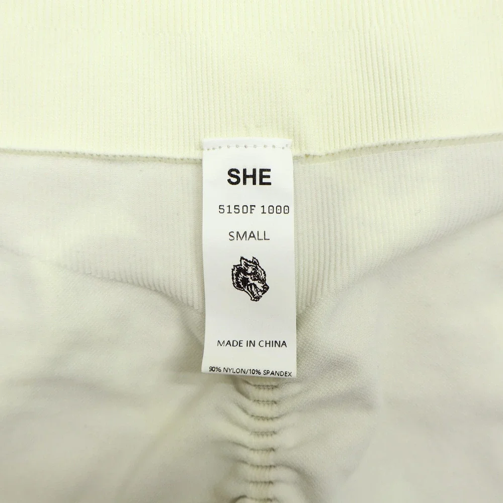Darc Sport Wolves Forever Everson Seamless Shorts Desert Rose Cream Sz S NEW - Picture 4 of 6